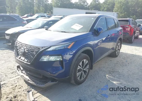 2021 Nissan Rogue Sv Fwd z USA, uszkodzony, nr VIN 5N1AT3BA1MC735752